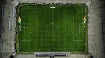 Imagem aérea da Arena Corinthians em São Paulo - GettyImages