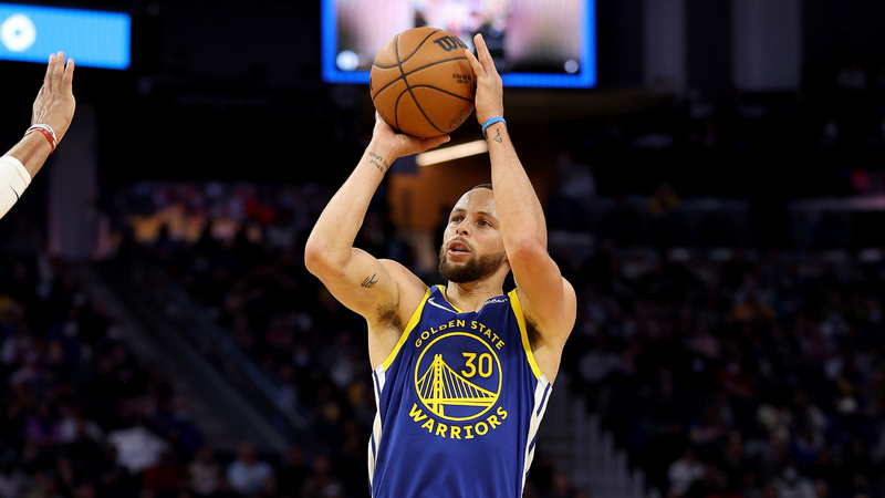 Stephen Curry, jogador do Golden State Warriors - GettyImages
