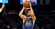Stephen Curry, jogador do Golden State Warriors - GettyImages