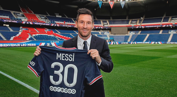 Stephen Curry elogia escolha da camisa 30 por Messi - C.Gavelle/PSG/Fotos Públicas