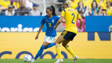 Suécia x Brasil em amistoso - Lucas Figueiredo/CBF/Flickr