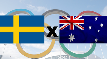 Suécia e Austrália se enfrentam nas Olimpíadas - Getty Images/Divulgação