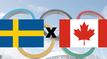 Suécia e Canadá se enfrentam na final das Olimpíadas - Getty Images/Divulgação