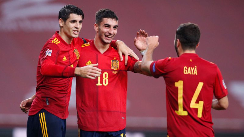 Suíça x Espanha entram em campo pela Liga das Nações - GettyImages