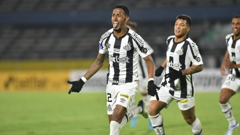 Rwan Seco fez o gol da vitória do Santos na partida contra o Católica na Sul-Americana - Santos/Flikcr