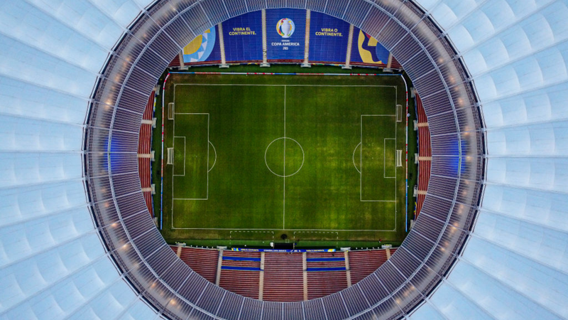 Estádio Mané Garrincha, em Brasília, palco da Supercopa do Brasil - GettyImages
