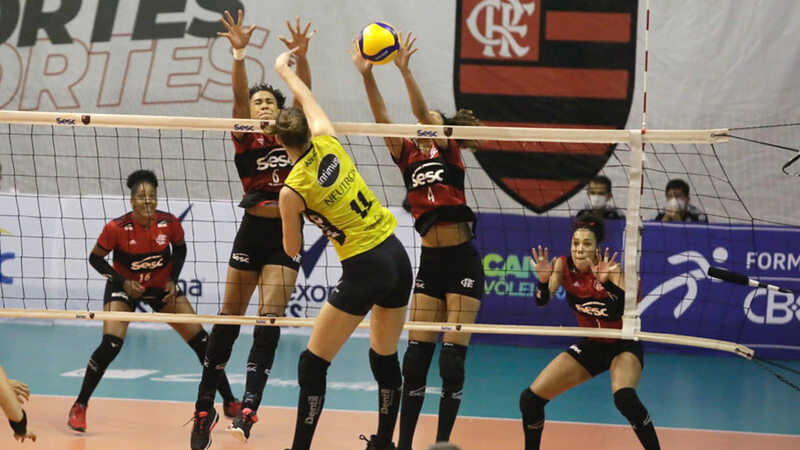 Superliga Feminina tem segundo jogo entre Sesc-Flamengo e Praia Clube - Gilvan de Souza/Flamengo/Flickr