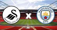 Swansea City e Manchester City duelam na FA Cup - GettyImages / Divulgação