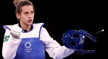Nas quartas de final do Taekwondo, Milena Titoneli não conseguiu reagir - GettyImages
