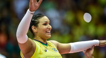 Titular do Brasil nas Olimpíadas, Tandara foi reprovada no exame antidoping - GettyImages
