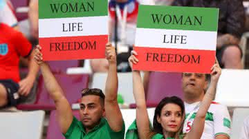 Técnico do Irã não gostou da manifestação dos torcedores durante a estreia na Copa do Mundo - GettyImages
