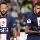Jogadores do PSG, Neymar e Mbappé - GettyImages