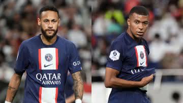Jogadores do PSG, Neymar e Mbappé - GettyImages