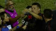 O técnico do Sport ficou furioso com a postura do Vasco em confusão na série B - Globo Esporte