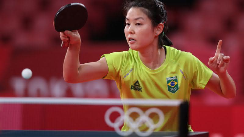 Representante do Brasil no Tênis de Mesa, Jessica Yamada está fora das Olimpíadas - GettyImages