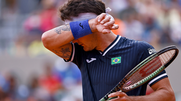 Tenista brasileiro é eliminado no quali de Roland Garros - Getty Images