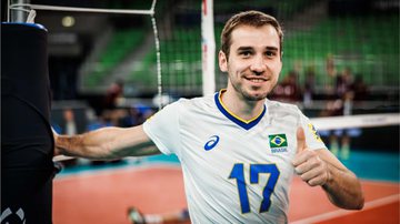 Mesmo sem conta no Instagram, brasileiro faz sucesso entre os fãs na rede social - Divulgação/VolleyballWorld
