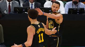 Thompson, sobre Curry: “Temos que ajudá-lo na segunda-feira” - GettyImages