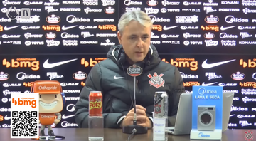 Tiago Nunes diz que não fará a mesma equipe do Athletico-PR no Corinthians - YouTube/ Corinthians TV