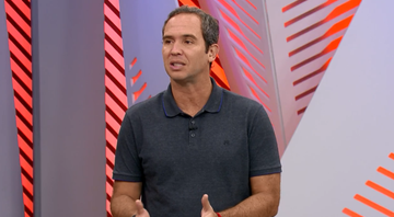 Caio Ribeiro testa positivo para COVID0 - Transmissão TV Globo