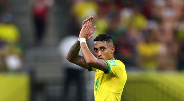 Tite elogia Raphinha, mas prevê oscilação na Seleção Brasileira: “É um processo” - GettyImages