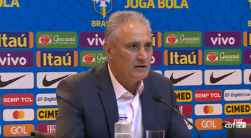 Tite, treinador da Seleção Brasileira - CBF TV