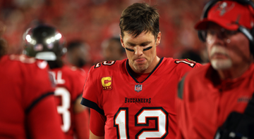 Tom Brady dá “chilique” e quebra tablet após derrota na NFL - Getty Images