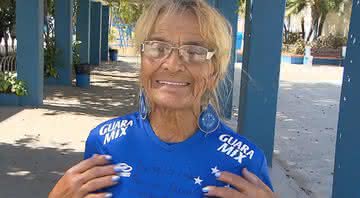 Reprodução/TV Globo - Torcedora de 86 anos faleceu após um mal-estar durante a partida do Cruzeiro