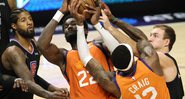 Torcedores brigam após vitória dos Suns sobre os Clippers; vídeo - GettyImages