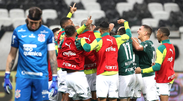Torcedores não perdoam reação de Cássio em lance de gol do Palmeiras - Cesar Greco/Palmeiras/Fotos Públicas