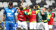 Torcedores não perdoam reação de Cássio em lance de gol do Palmeiras - Cesar Greco/Palmeiras/Fotos Públicas