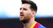 Messi com a camisa do Barcelona - GettyImages