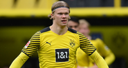 Haaland em campo pelo Borussia Dortmund - GettyImages