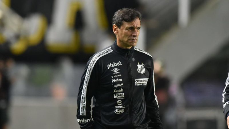 Treinador do Santos, Fabián Bustos - Ivan Storti/Santos FC/Flickr