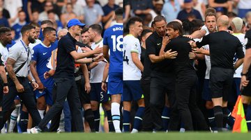 Chelsea x Tottenham: Tuchel e Conte são denunciados após briga - GettyImages
