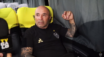 Jorge Sampoli destaca vitória do Atlético-MG em sua estreia - YouTube