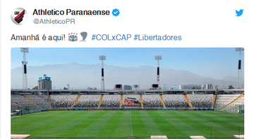 Torcedores do Colo-Colo invadem rede social do Athletico-PR e fazem comentários de cunho racista - Twitter
