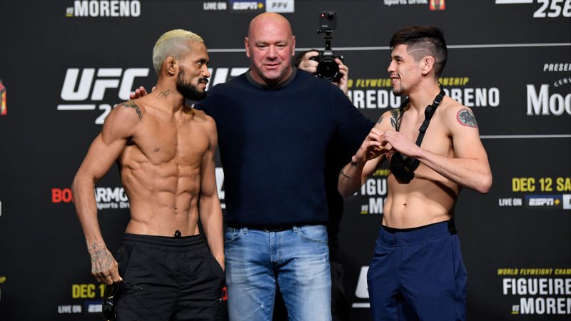 Deiveson Figueiredo e Brandon Moreno duelam no UFC 263 - GettyImages