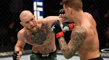 McGregor e Poirier se enfrentam neste sábado, 10, no UFC 264 - GettyImages