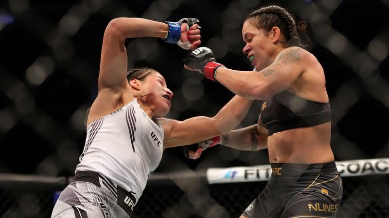 Amanda Nunes e Julianna Peña prometem fazer um dos maiores confrontos da história do UFC - GettyImages