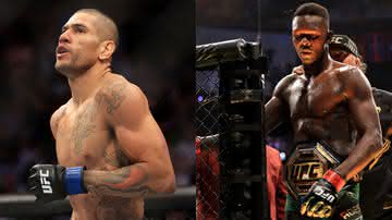 Alex Poatan e Israel Adesanya se enfrentam em decisão do UFC - Getty Images
