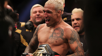 Charles Do Bronx foi campeão peso-leve do UFC contra Michael Chandler - GettyImages