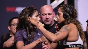 Lutadoras do UFC, Julianna Peña e Amanda Nunes - GettyImages