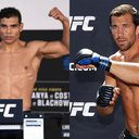 Lutadores do UFC, Paulo Borrachinha e Luke Rockhold - GettyImages