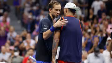 Medvedev colocou Kyrgios, seu rival no US Open, na mesma categoria que Rafael Nadal e Djokovic - GettyImages