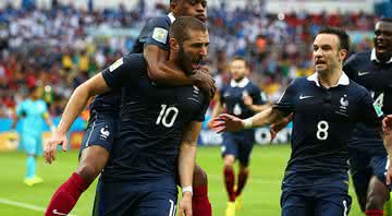 Valbuena e Benzema já foram companheiros na seleção da França - GettyImages