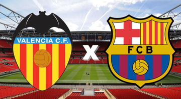 Valencia e Barcelona entram em campo pela La Liga - GettyImages/Divulgação