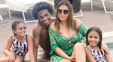 Willian Borges e família curtem férias em hotel luxuoso - Instagram