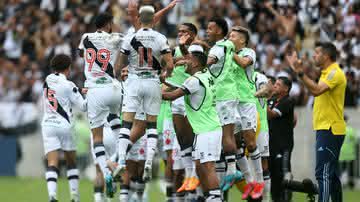 Jogadores do Vasco comemorando o gol na partida - Daniel Ramalho/CRVG/Flickr