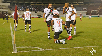 Jogadores do Vasco comemorando o gol na Copa do Brasil - Rafael Ribeiro/Vasco/Flickr